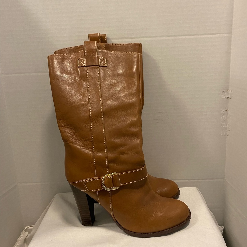 Ralph LaurenTan Heeled Boots